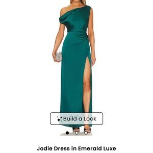 Show Me Your MuMu Teal One-Shoulder Dress